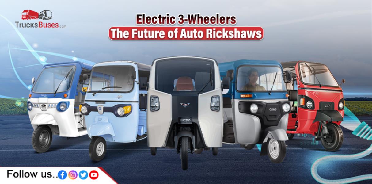 Electric 3-Wheelers: The Future of Auto Rickshaws